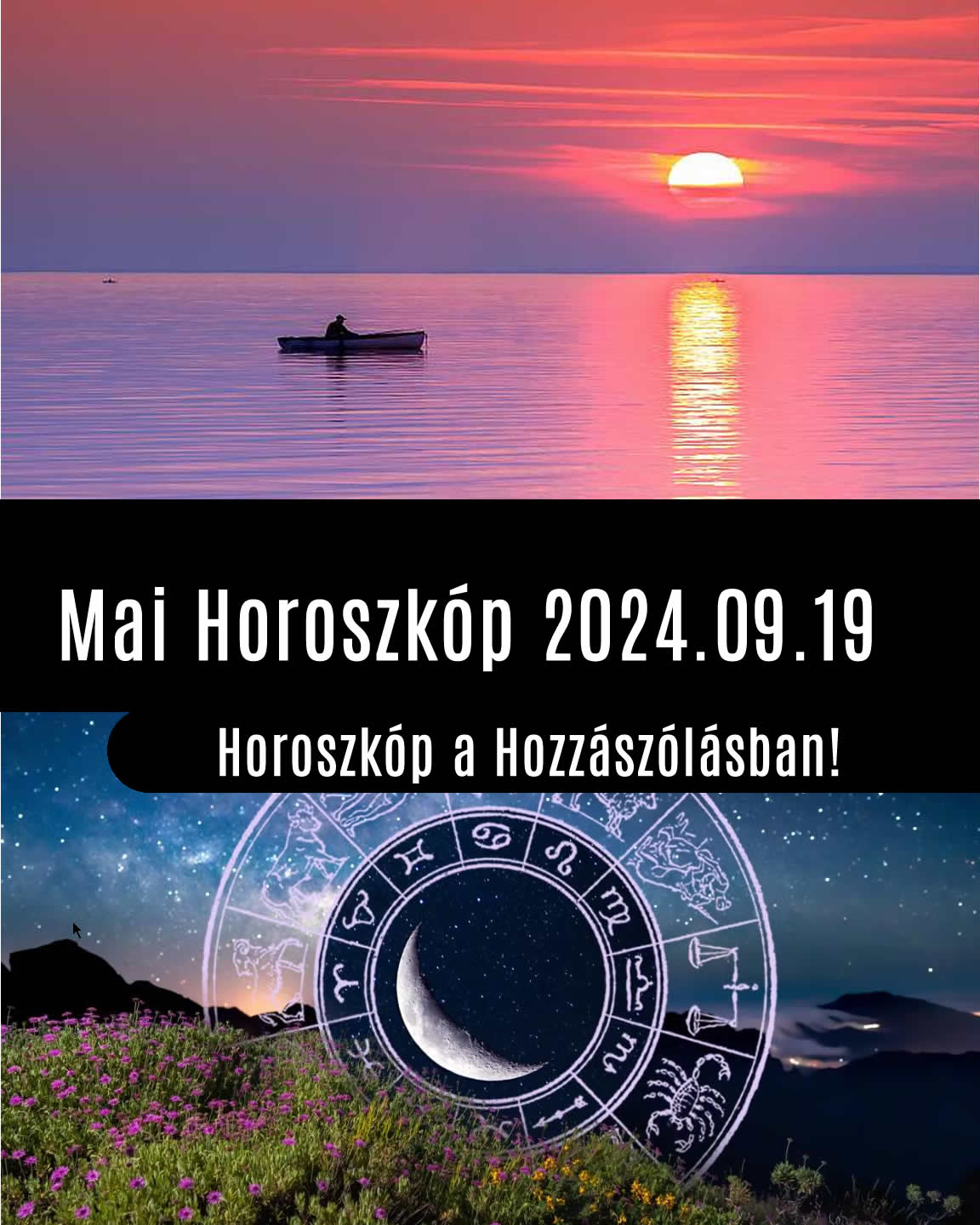 Mai Horoszkóp 2024.09.19