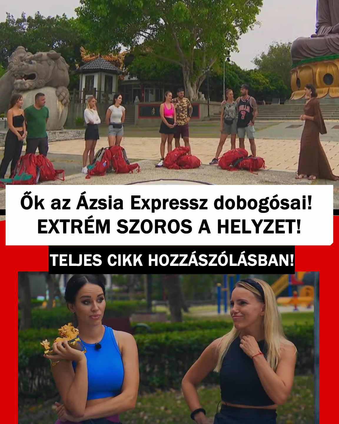 Ők az Ázsia Expressz dobogósai! EXTRÉM SZOROS A HELYZET!