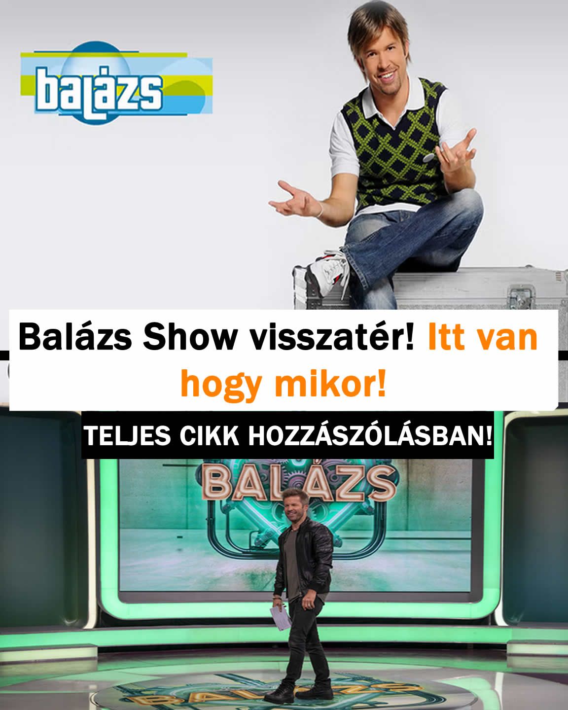 Balázs Show visszatér! Itt van hogy mikor!