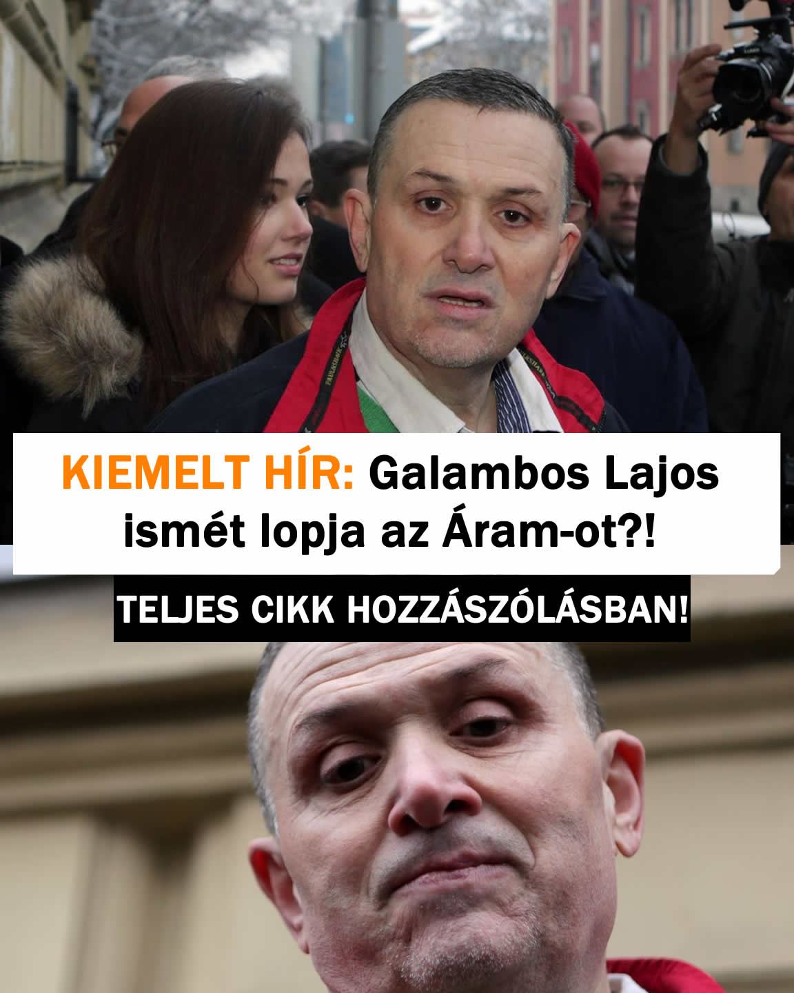 Galambos Lajos ismét lopja az Áram-ot?! – ITT A FRISS RÉSZLETEK!