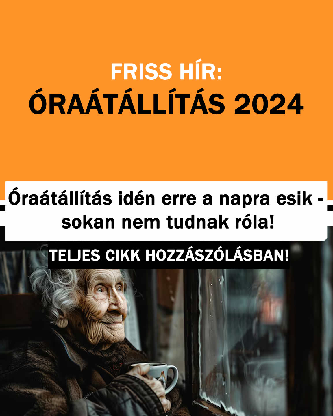 Óraátállítás idén erre a napra esik – sokan nem tudnak róla!