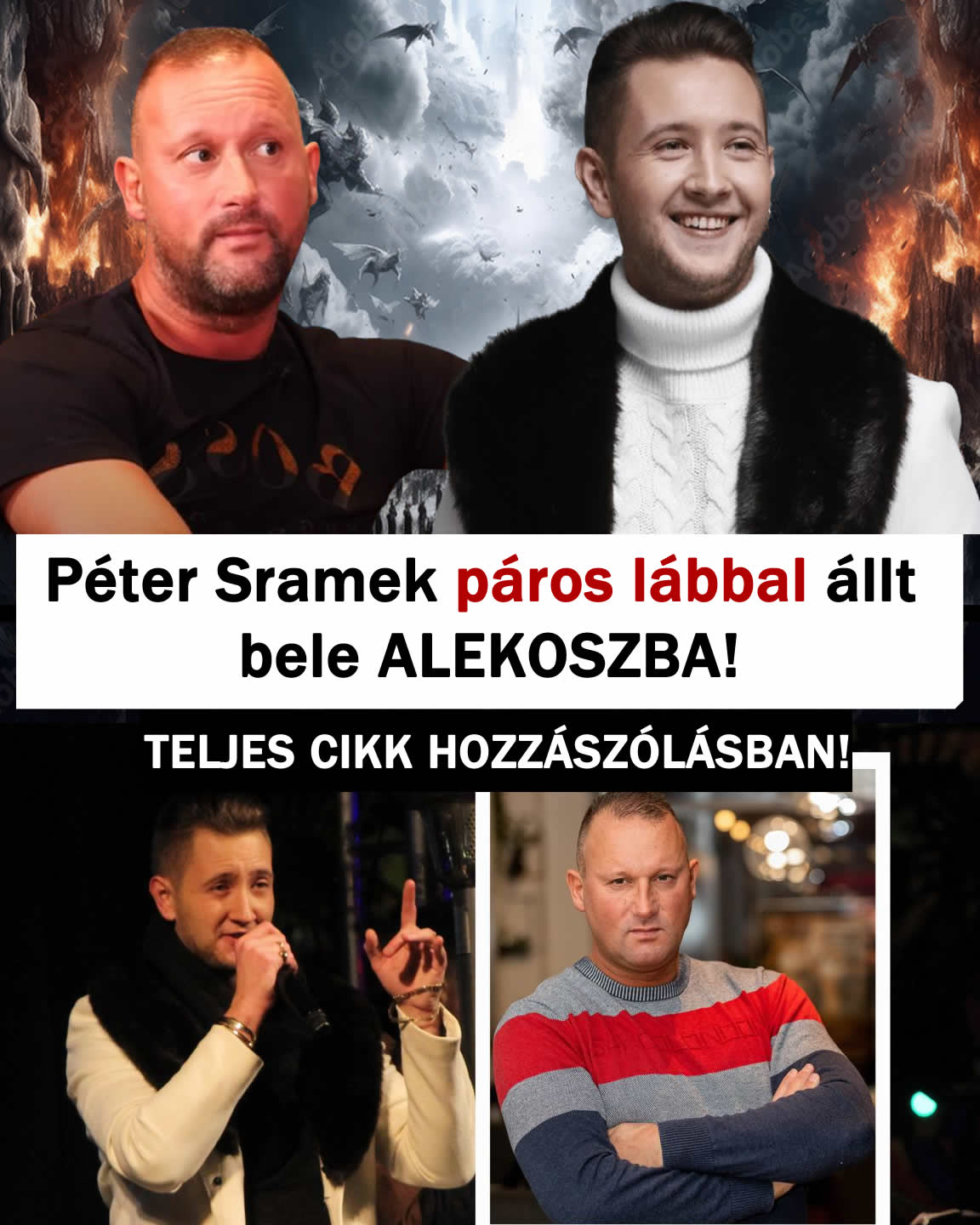 Péter Sramek páros lábbal állt bele ALEKOSZBA!