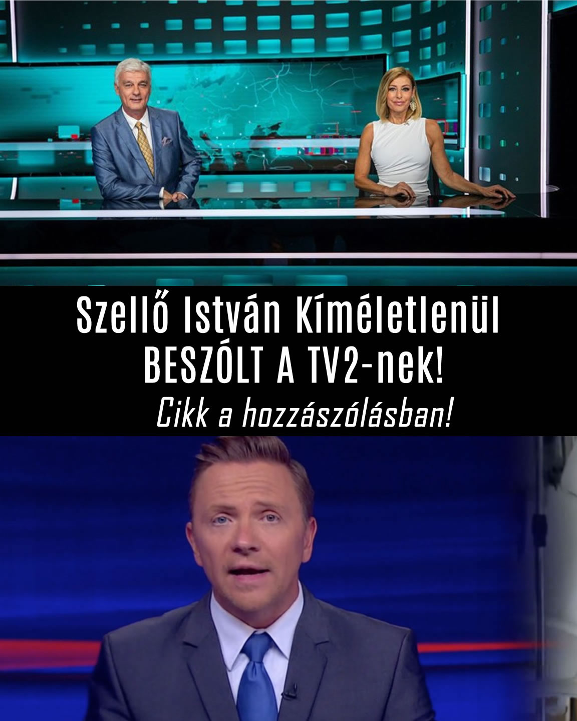 Szellő István Kíméletlenül BESZÓLT A TV2-nek!