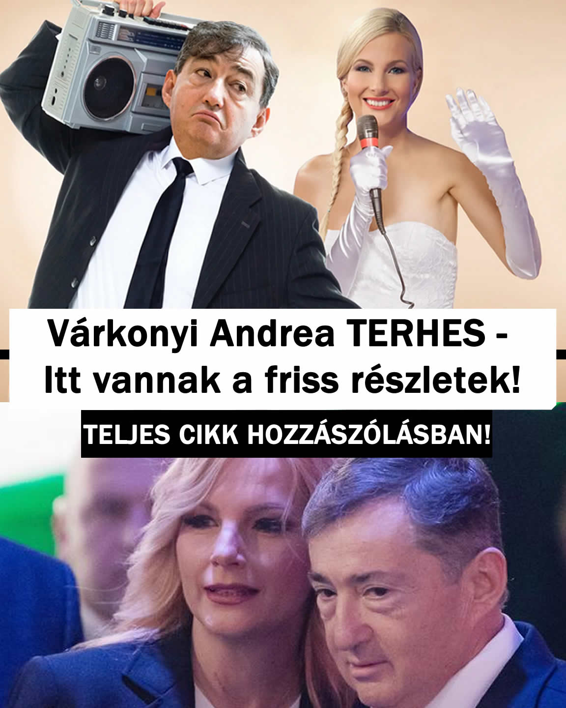 Várkonyi Andrea TERHES – Itt vannak a friss részletek!